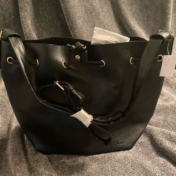 NWOT Women 2 piece set Fashion Drawstring matching set purse wallet - Picture 3 of 6